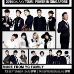 9.13-9.14 YG家族新加坡首演:鸟叔、Bigbang、Epik High、WINNER、2NE1