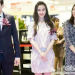 Angelababy东方神起,成龙崔始源,新加坡粉丝好忙