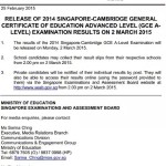 3月2日公布A水准成绩,新加坡大学校园开放日汇总