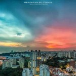 昨天晚上新加坡的夕阳超美,你被刷屏了吗~~