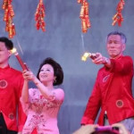 在新加坡看烟花好难,东南亚运动会闭幕式才放这点儿