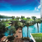 新加坡东北部滨水大型公寓项目林河苑,三房仅90万起