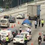 新加坡残忍车祸视频,史上最倒霉卡车司机撞死单车男