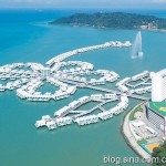 马来西亚当今最红最新度假胜地大红花海上别墅