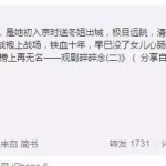 有个在新加坡的作者给《琅琊榜》写了几篇剧评,红了
