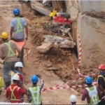 工地发生一死一伤事故(在建的李光前医学院)