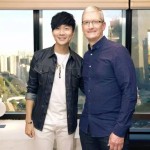 JJ林俊杰和苹果总裁库克大玩中国风音乐