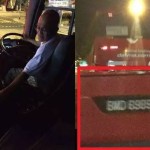 马来西亚回新加坡大巴上,女孩被变态老司机性骚扰