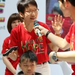 儿童癌症基金会举办的年度筹款活动,为“散发希望”点赞