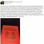 为新加坡而战的中国运动员,应该受到尊重吗?