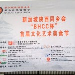 新加坡陕西同乡会“BHCC杯”首届文化艺术美食节报道