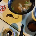 新加坡知名羊肉汤里发现死老鼠,食客当场恶心狂吐