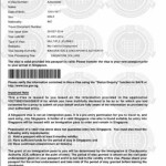 情景问答题:一张新加坡电子签证,你能看懂多少