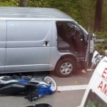 惨!小货车BKE高速撞飞9辆摩托车,2死6伤!