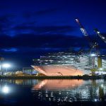 Costa cruises celebrates float out of costa firenze at fincantieri shipyard in marghera-庆祝Costa Firenze号下水,该游轮将于2020年自佛罗伦萨开赴狮城