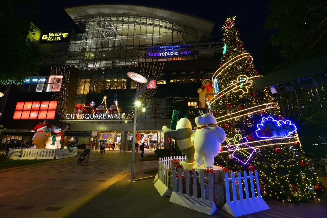 ins拍照留念特輯,新加坡哪裏的聖誕樹最夢幻?