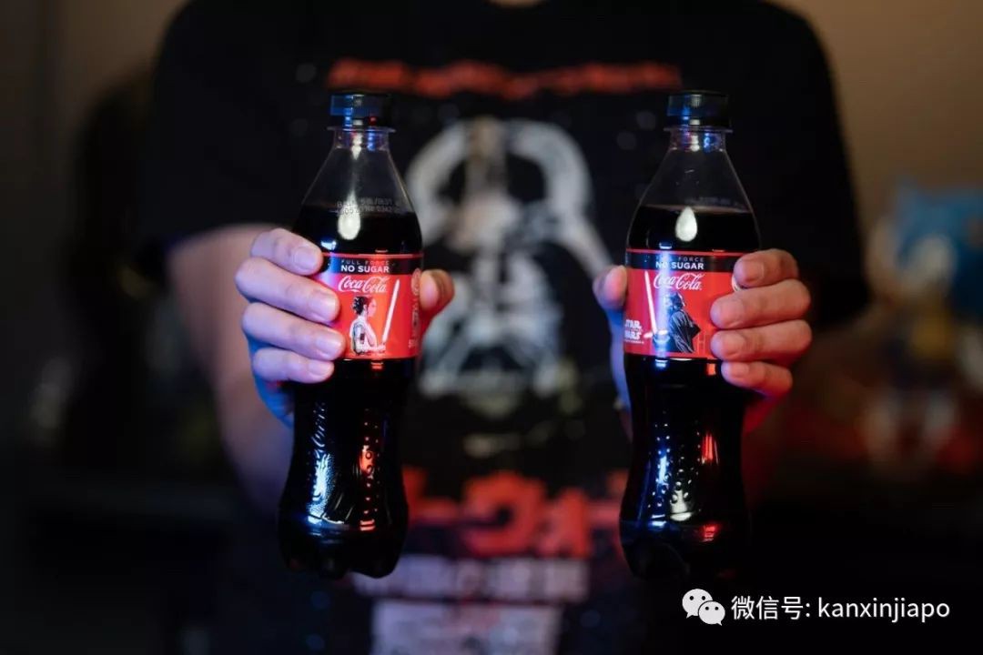 “星战”限量，新加坡推出全球首款会发光的可口可乐