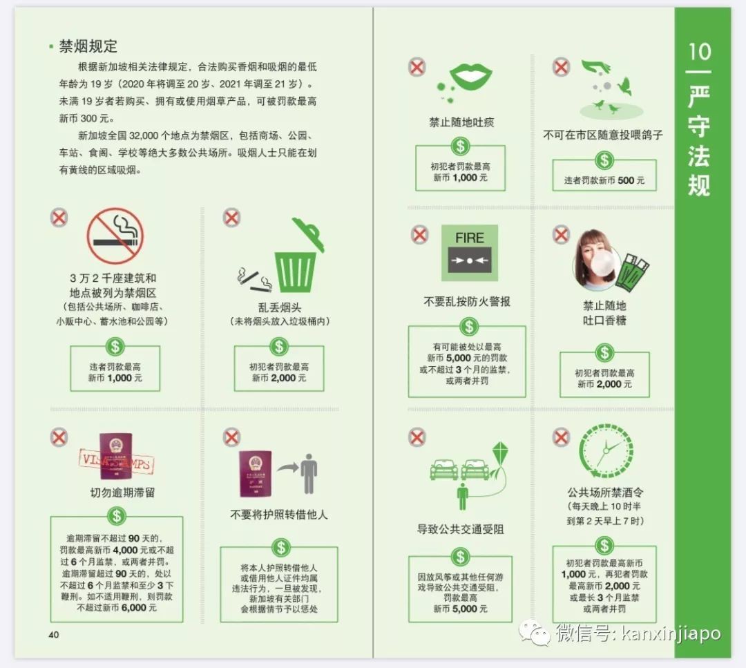 超实用手册！强烈推荐在新加坡的中国人收藏备用