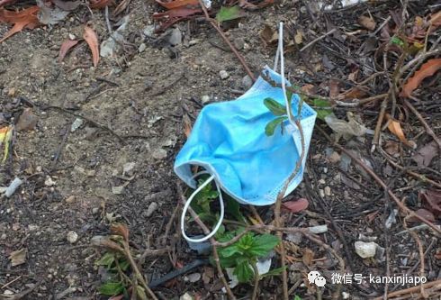 口罩的归宿？短短5分钟的路程发现数十个潜在“病毒源”？