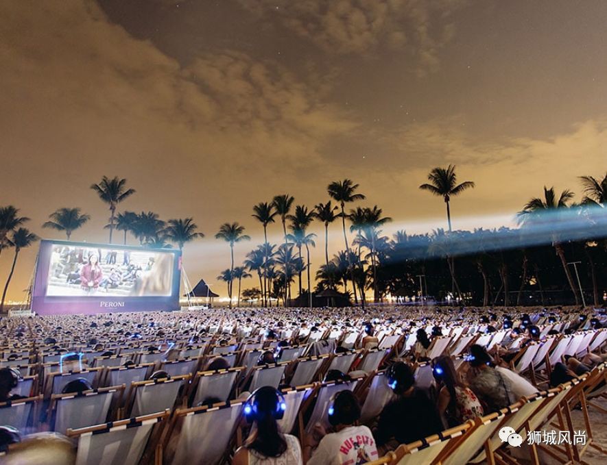Catch Singapore's coolest open-air cinema event at Tanjong beach