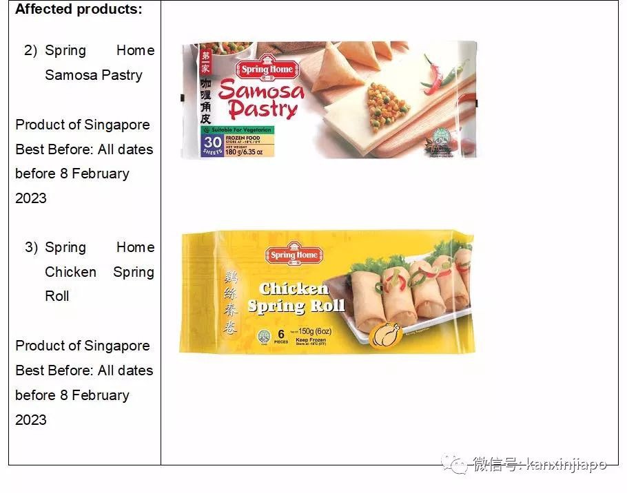 吃了可能过敏？新加坡超市里多个常见食品被召回