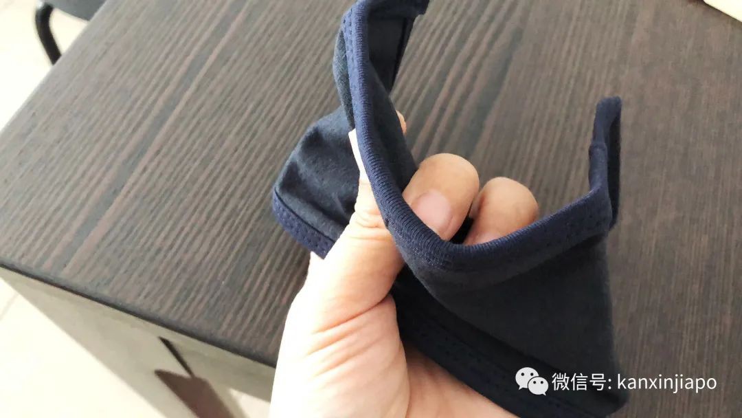 新加坡政府今天開始發派可重複使用口罩