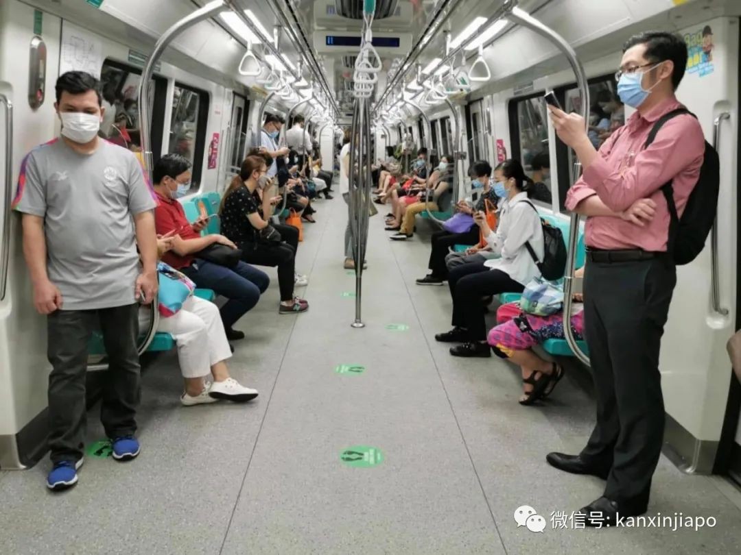 新加坡規定“斷路器”結束後，上地鐵仍需戴口罩