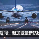 疫情期间,新加坡-中国最新航班信息