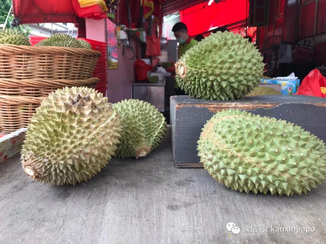 新加坡榴梿季節供應不夠，價格上漲