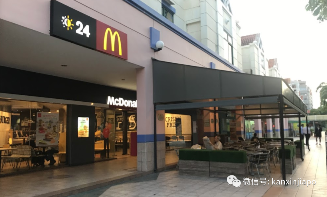 新加坡新增患者到访5个不同餐馆/商场，包括麦当劳