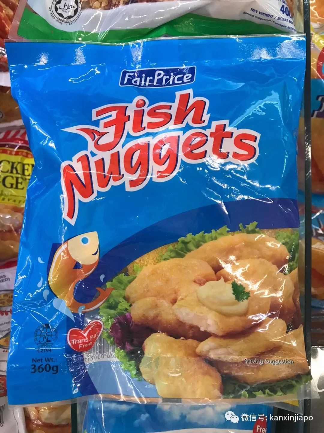 你们在新加坡超市看到最特别的食物是什么？
