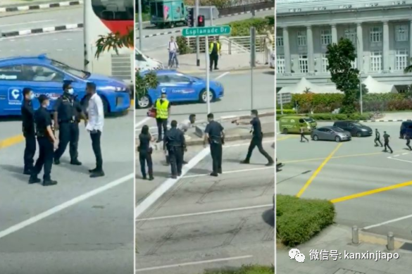 新增 XX|拔槍、電擊、道路中央對峙，新加坡市中心驚現涉毒通緝犯襲警逃竄