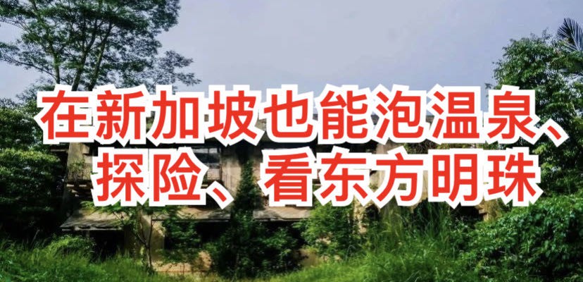 终于可以“出国”了?新加坡原来还有这些”秘密基地“~
