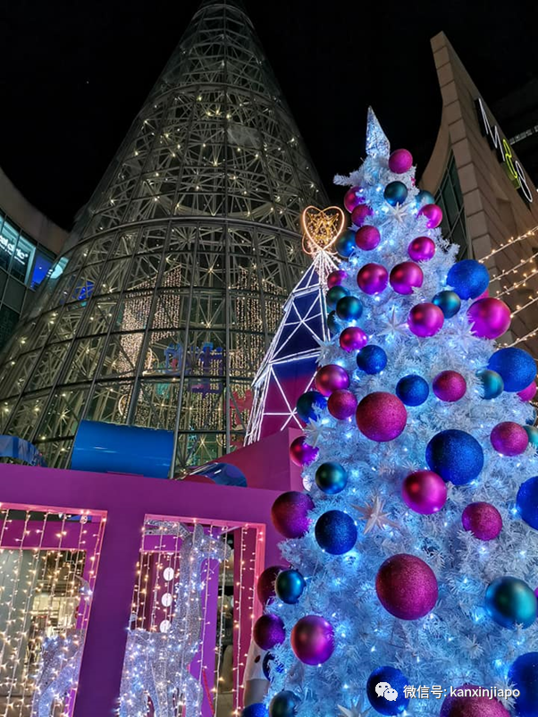 2020年最後一個公共假日,新加坡全島亮起來