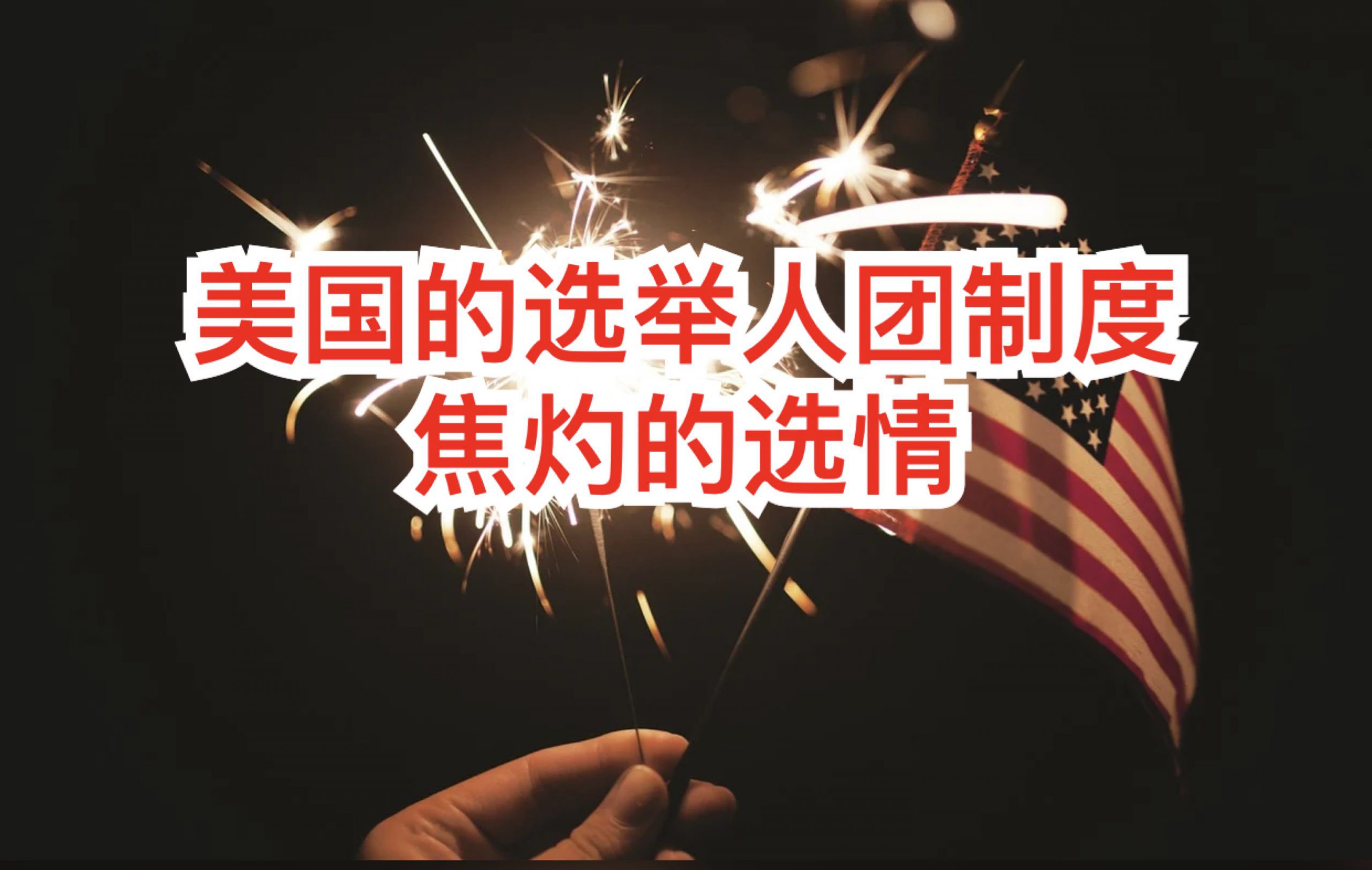 特朗普和拜登各自都说自己赢了?谈一谈美国总统投票制度