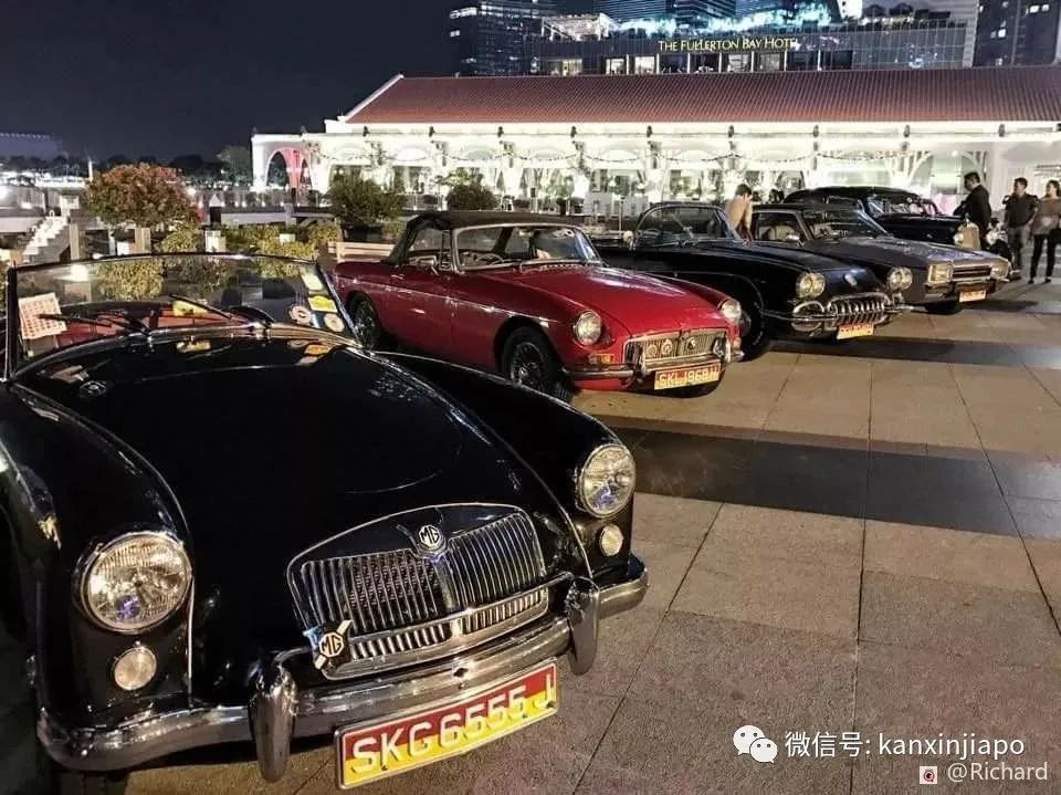 新加坡车牌颜色这么多，你认识几个？