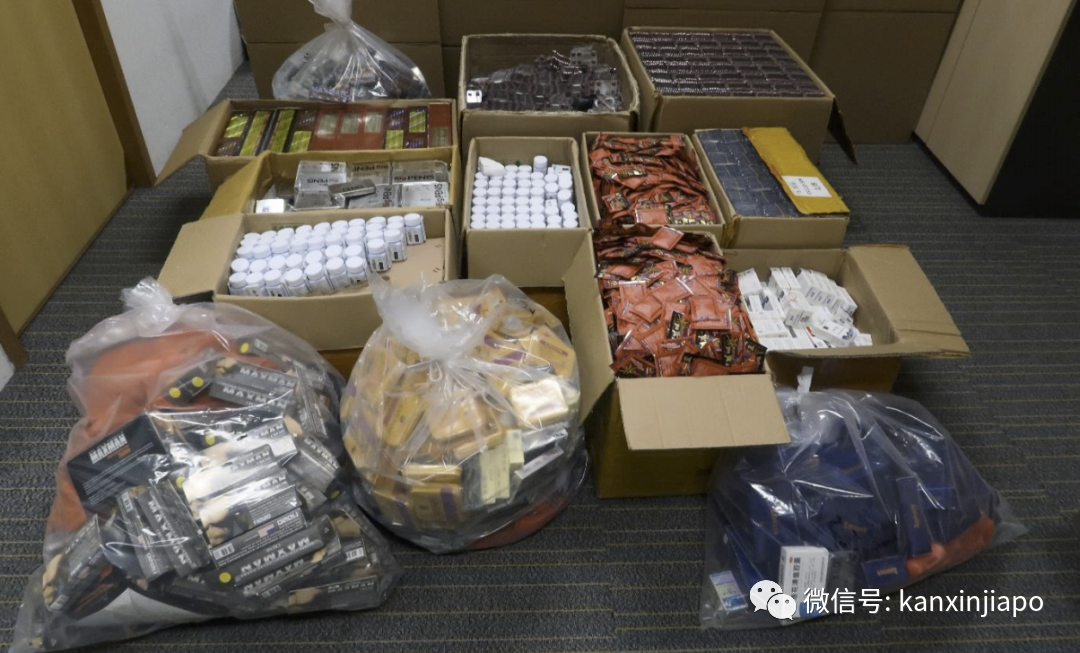 23歲中國籍男子進口6萬多瓶違禁春藥，在新加坡被抓