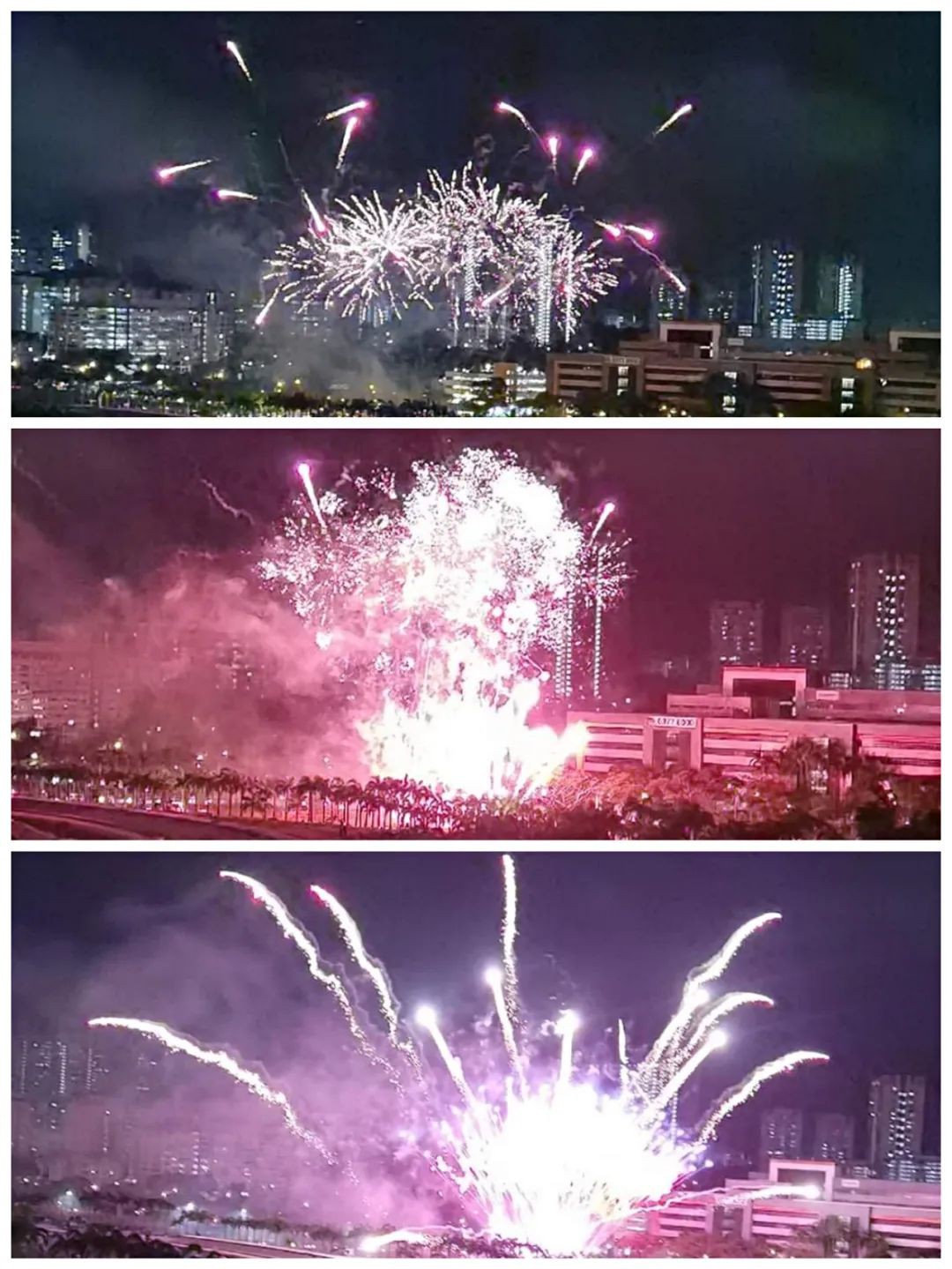 2021年第一个最美瞬间！新加坡全岛烟火秀！