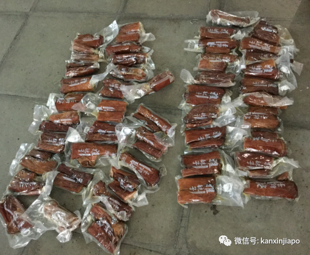 非法在春节期间从中国进口腊肉，商家遭罚8000新币