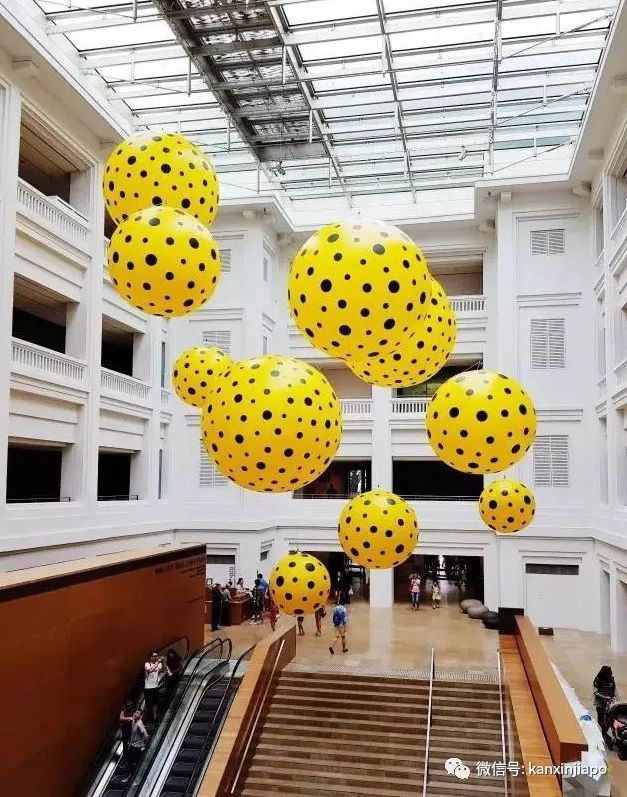 草間彌生又在新加坡舉辦個展了,入場免費!