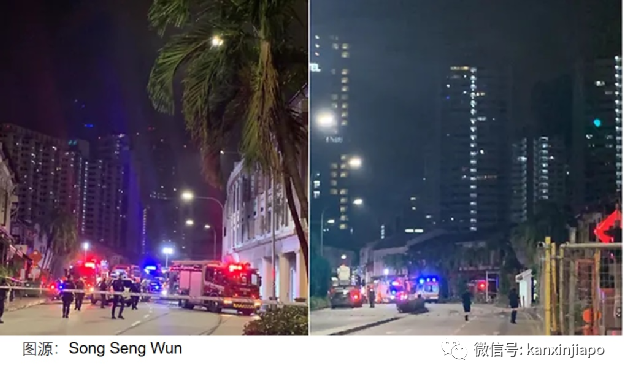 5死1重傷!新加坡清晨發生恐怖車禍,寶馬沖進騎樓起火