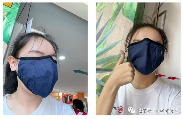 “免費口罩太大了,好像在臉上戴內褲?”