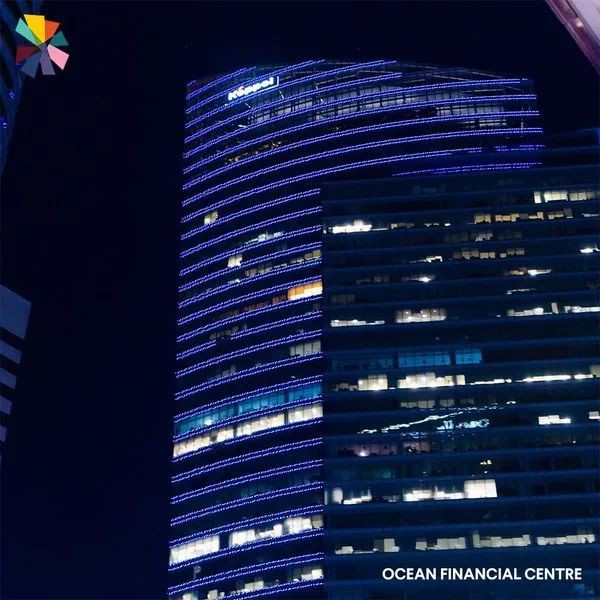 新加坡43座著名建築物和地標亮起夢幻燈光,你們拍到了嗎?