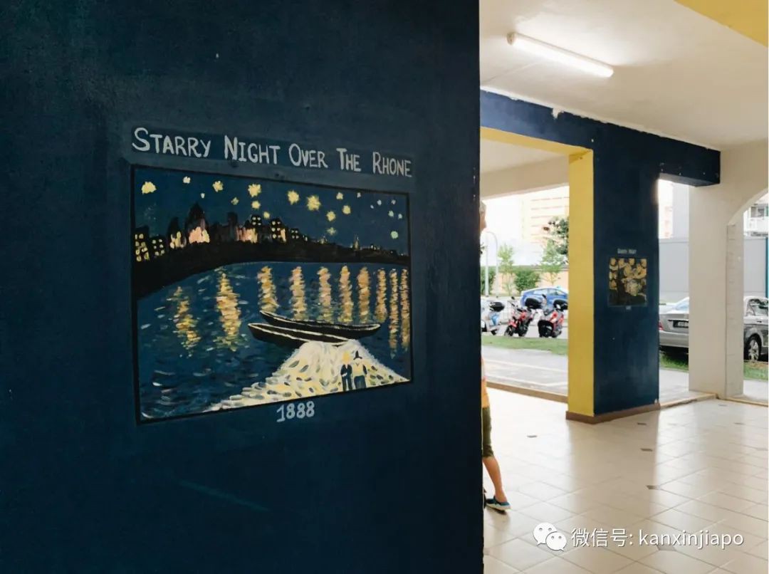 新加坡最美鄰裏!組屋樓下居然成了梵高畫廊……