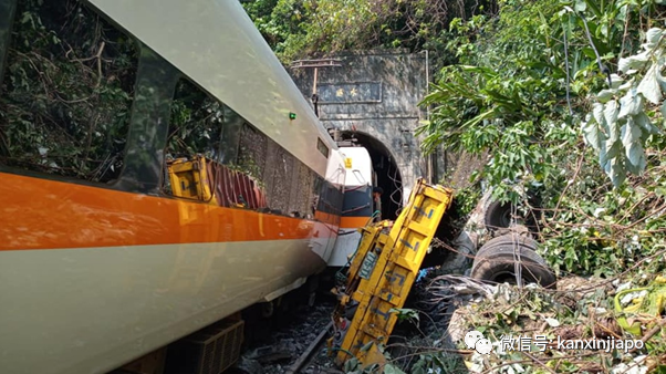 41人亡,上百人傷!台灣列車嚴重事故,駕駛艙被削半、車廂嚴重變形