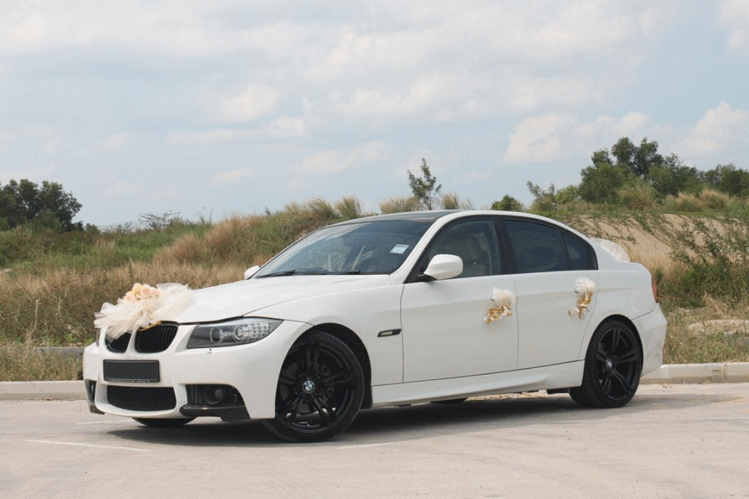 新加坡另類結婚花車,竟然是輛藍色德士