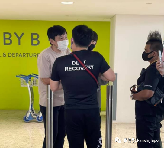 新加坡零售商拖欠上萬新幣結業,5名黑衣男到星耀樟宜門店討債