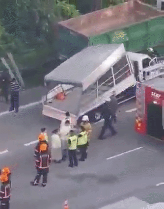 新加坡快速公路致命车祸：9名客工出院，2人仍在加护病房