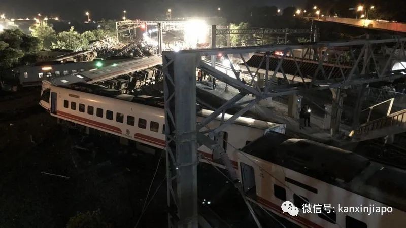 41人亡,上百人傷!台灣列車嚴重事故,駕駛艙被削半、車廂嚴重變形