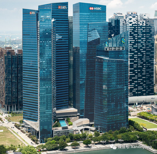 DBS將減少濱海灣75000平方英尺的辦公室空間